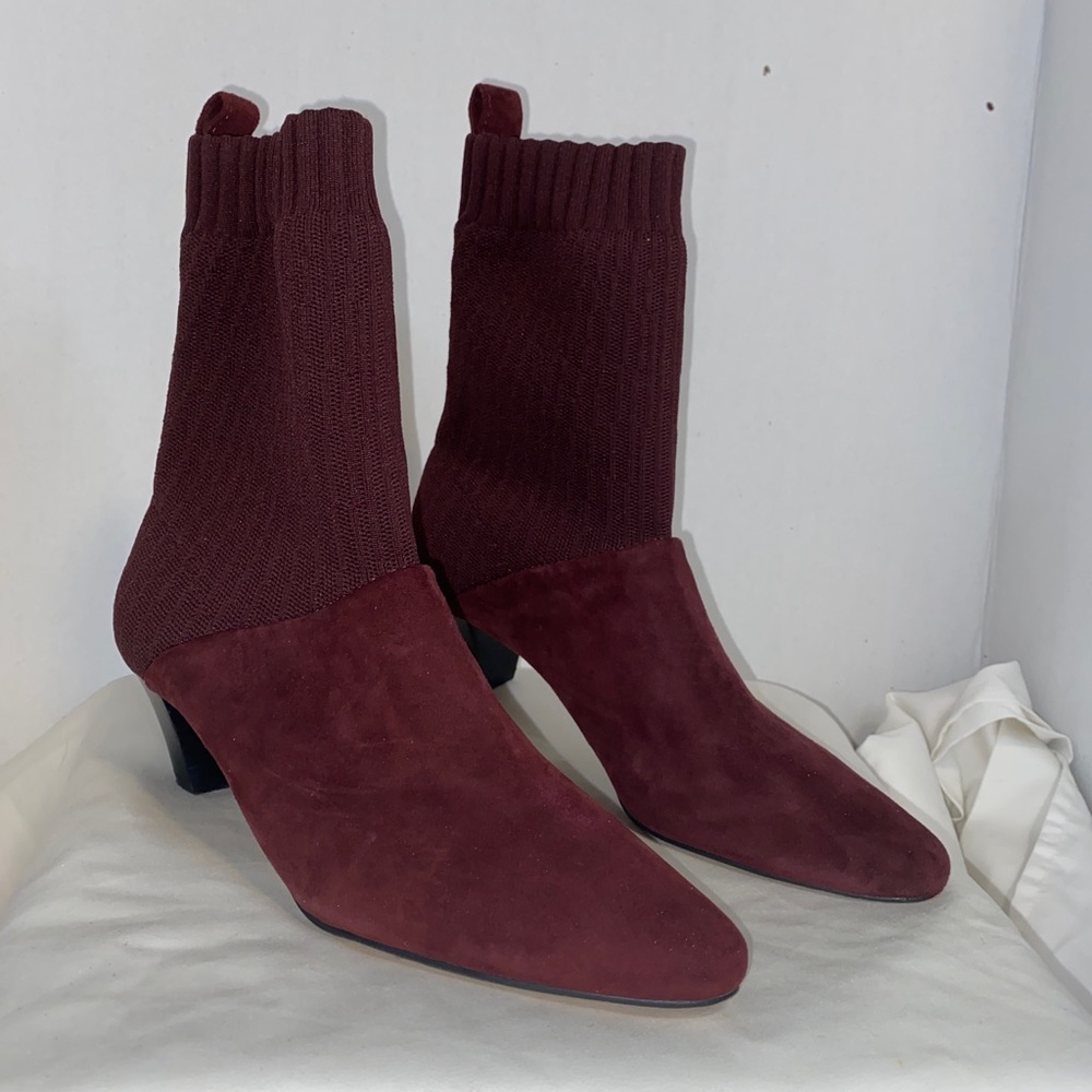 Splendid Women's Nuria Mid Calf Boot,DeepPlum